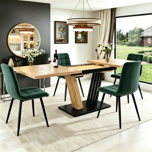 Extendable dining table and - dining,