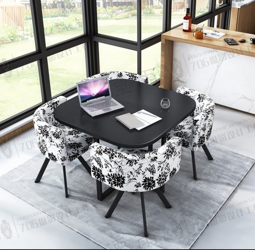 Wood marble dining - dining, table