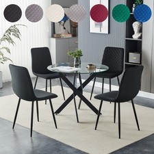 Dining Table and 4 Chairs Set