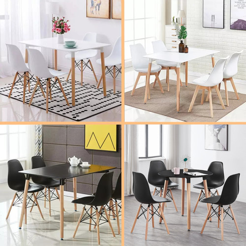 Dining table and chairs - and, set