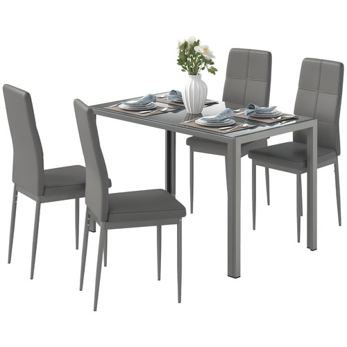 Homcom piece dining - 5,