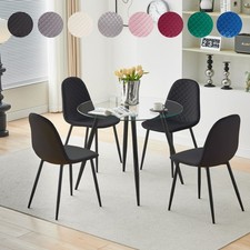 Dining Table and 4 Chairs Set