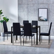 Metal Dining Table Set With 4